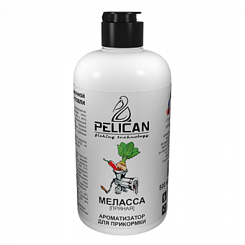 картинка Добавка жидкая Pelican Меласса Пряная 0.5л от магазина Fisherman Market