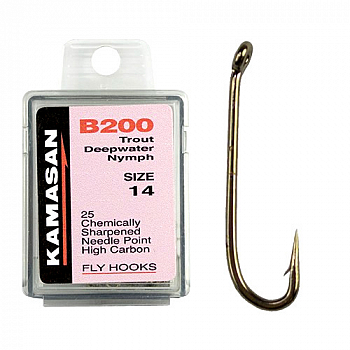 картинка Крючки Kamasan B200 Trout Deepwater Nymph от магазина Fisherman Market