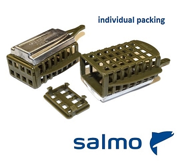 картинка Кормушка фидерная Salmo FEEDER SQUARE с дном 020г от магазина Fisherman Market