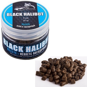 картинка Насадка Sonik Baits BLACK HALIBUT 8мм 90мл от магазина Fisherman Market