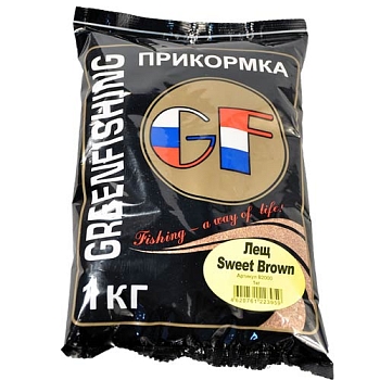 картинка Прикормка GF ЛЕЩ Sweet Brown 1кг от магазина Fisherman Market