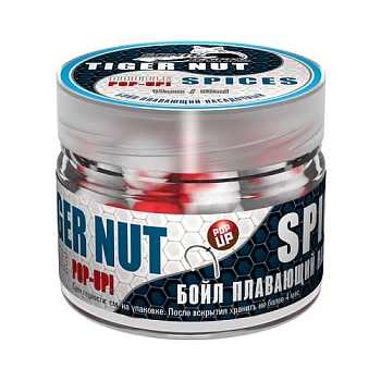 картинка Бойлы насад. плав. двух цв. Sonik Baits TIGER NUT-SPICES Fluo Pop-ups 14мм 90мл от магазина Fisherman Market