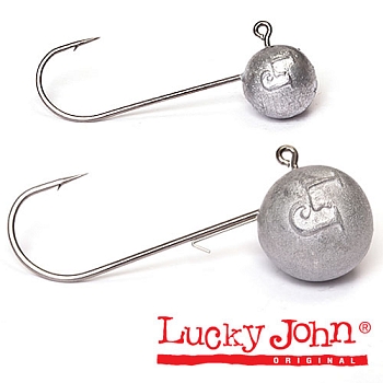 картинка Джиг-головка Lucky John ROUND HEAD 20.0г кр.003/0 от магазина Fisherman Market