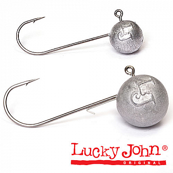 картинка Джиг-головка Lucky John ROUND HEAD 25.0г кр.005/0 от магазина Fisherman Market