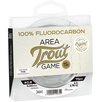 картинка Леска монофильная Lucky John Area Trout Game FLUOROCARBON Pink 075/023 от магазина Fisherman Market