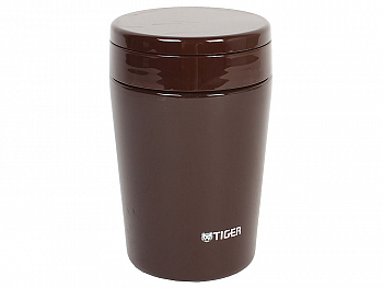 картинка Термоконтейнер Tiger MCL-A038 Chocolate Brown 0.38 л от магазина Fisherman Market