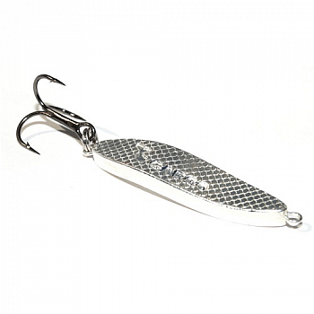 картинка Блесна HEAVY silver 30г 53мм от магазина Fisherman Market