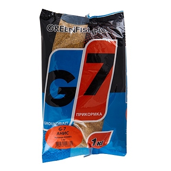 картинка Прикормка GF G-7 АНИС 1кг от магазина Fisherman Market