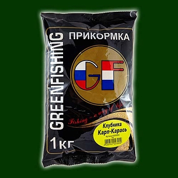 картинка Прикормка GF КАРП/КАРАСЬ Клубника 1кг от магазина Fisherman Market