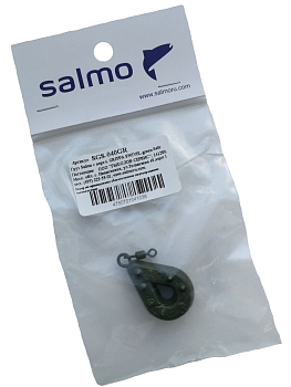 картинка Груз Salmo с вертл. GRIPPA SWIVEL green 040г от магазина Fisherman Market