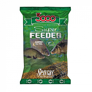 картинка Прикормка Sensas 3000 Super FEEDER Carp 1кг от магазина Fisherman Market