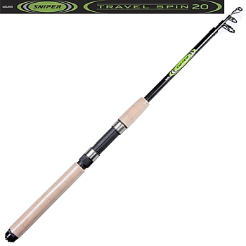 картинка Спиннинг телескопический Salmo Sniper TRAVEL SPIN 20 1.80 от магазина Fisherman Market