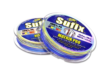 картинка Леска плетеная SUFIX Matrix Pro x6 New разноцвет. 100м от магазина Fisherman Market