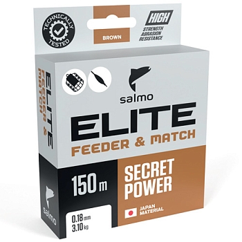 картинка Леска монофильная Salmo Elite FEEDER & MATCH 150/018 от магазина Fisherman Market