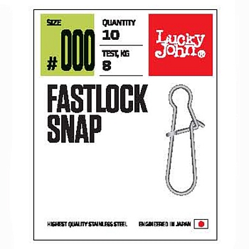 картинка Застежки LJ Pro Series FASTLOCK SNAP 0000 10шт. от магазина Fisherman Market