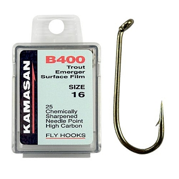 картинка Крючки Kamasan B400 Trout Emerger Surface Film от магазина Fisherman Market