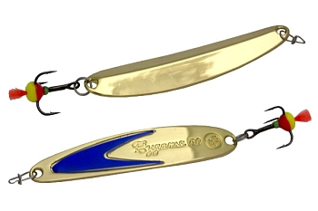 картинка Блесна вертикальная ECOPRO Судачья + синий флекс от магазина Fisherman Market