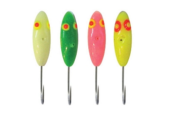 картинка Мормышки фосфорные ECOPRO Лодочка с глазками от магазина Fisherman Market