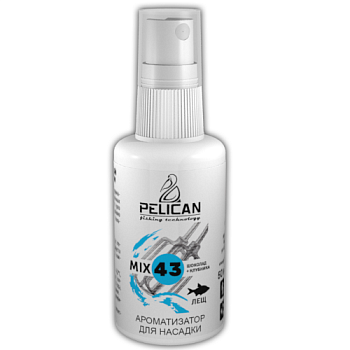 картинка Спрей Pelican MIX43 ЛЕЩ Шоколад Клубника 0.050л от магазина Fisherman Market