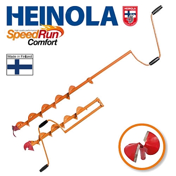 картинка Ледобур Heinola SpeedRun COMFORT 135мм/0.6м от магазина Fisherman Market