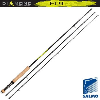 картинка Удилище нахлыстовое Salmo Diamond FLY кл.6/7 2.85 от магазина Fisherman Market