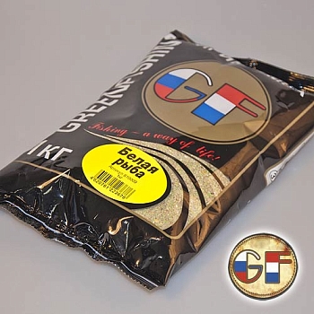 картинка Прикормка зимняя GF БЕЛАЯ РЫБА 1кг от магазина Fisherman Market