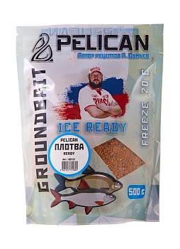 картинка Прикормка зим. готовая Pelican ПЛОТВА 0,5кг от магазина Fisherman Market