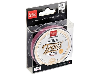 картинка Леска плетёная LJ Area Trout Game BRAID Pink 075/011 от магазина Fisherman Market