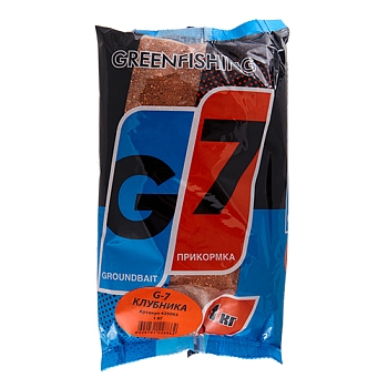 картинка Прикормка GF G-7 КЛУБНИКА 1кг от магазина Fisherman Market