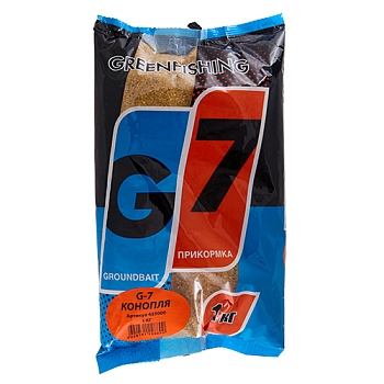 картинка Прикормка GF G-7 КОНОПЛЯ 1кг от магазина Fisherman Market