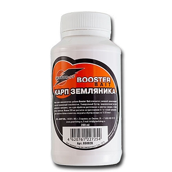 картинка Добавка аминокисл. GF Booster Bait КАРП Земляника 0.2л от магазина Fisherman Market
