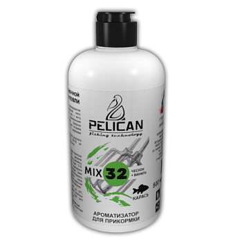 картинка Ароматизатор Pelican MIX32 КАРАСЬ Чеснок Ваниль 0.5л от магазина Fisherman Market