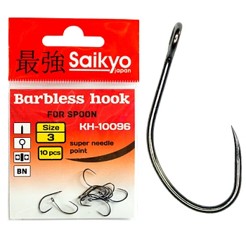 картинка Крючки Saikyo KH-10096 Barbless от магазина Fisherman Market