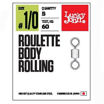 картинка Вертлюги LJ Pro Series ROULETTE BODY ROLLING 002 7шт. от магазина Fisherman Market