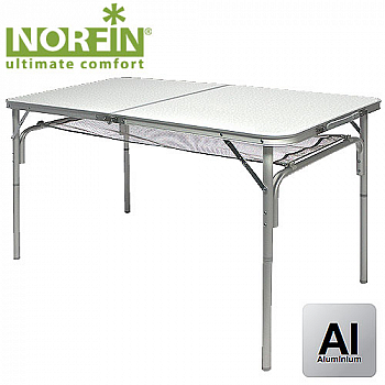 картинка Стол Складной Norfin Gaula-L Nf Алюминиевый 120X60 от магазина Fisherman Market
