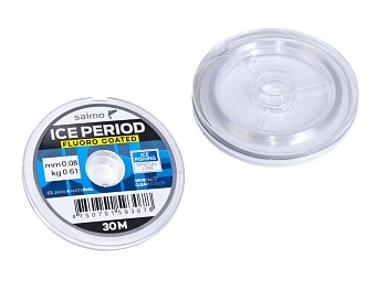 картинка Леска монофильная зимняя Salmo ICE PERIOD FLUORO COATED 030/008 от магазина Fisherman Market