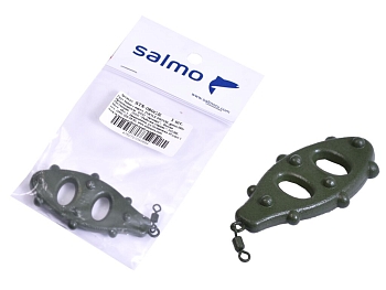 картинка Груз Salmo с вертл. TURTLE SWIVEL green 080г от магазина Fisherman Market