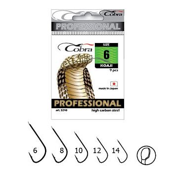 картинка Крючки Cobra Pro KOAJI разм.012 10шт. от магазина Fisherman Market