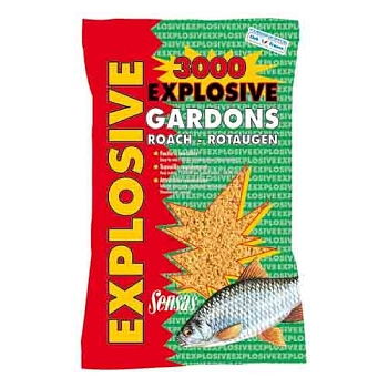 картинка Прикормка Sensas 3000 EXPLOSIVE Gardons 1кг от магазина Fisherman Market