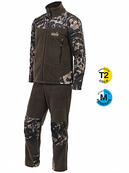 картинка Костюм флис. Norfin BERINGS CAMO Green 06 р.XXXL от магазина Fisherman Market