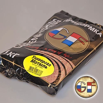 картинка Прикормка зимняя GF УНИВЕРСАЛ МОТЫЛЬ 1кг от магазина Fisherman Market