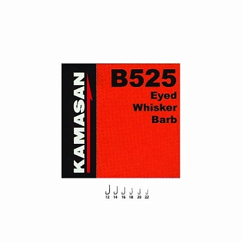 картинка Крючки Kamasan сер.В 525 разм.018 10шт. от магазина Fisherman Market