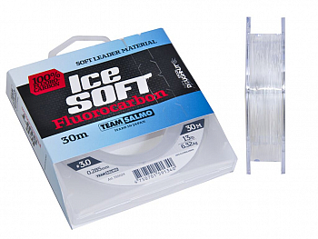 картинка Леска монофильная Team Salmo ICE SOFT FLUOROCARBON 030/028 от магазина Fisherman Market