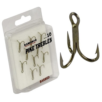 картинка Крючки Kamasan K62 Pike Trebles от магазина Fisherman Market