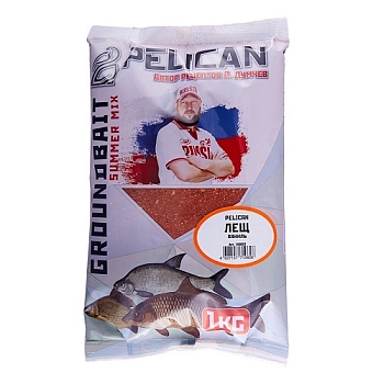 картинка Прикормка Pelican ЛЕЩ Ваниль 1кг от магазина Fisherman Market